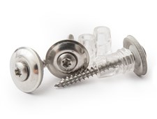 GUTTA GUTTAGLISS Nerez vrut V2A s distanční podložkou stříbrný 4,5*45mm 20ks/bal